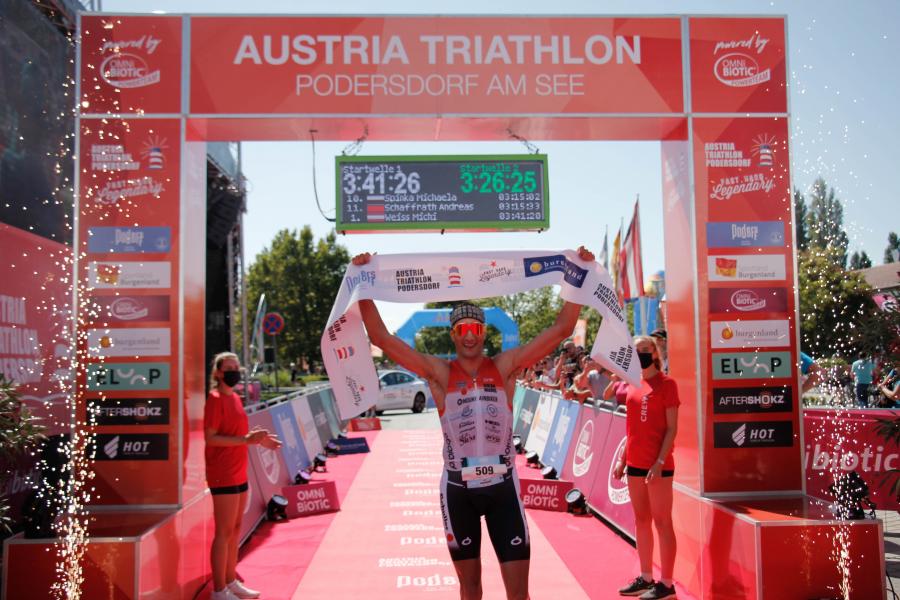 Great win at the Austria Triathlon Halfdistance in Podersdorf